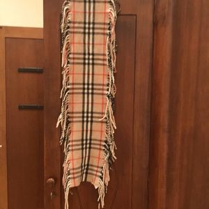 Burberry scarf